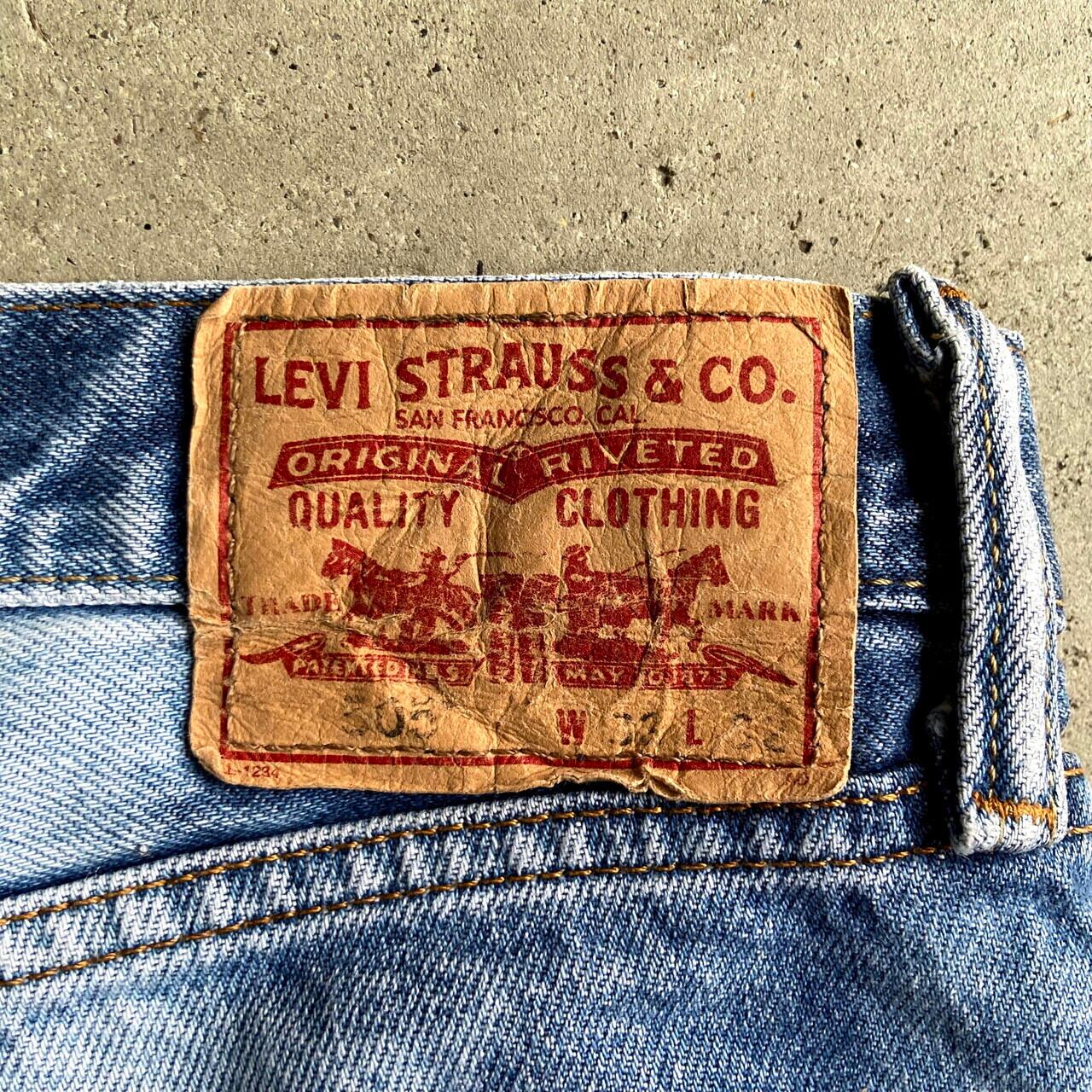 Levi's リーバイス 505 テーパード デニムパンツ メンズW32 古着