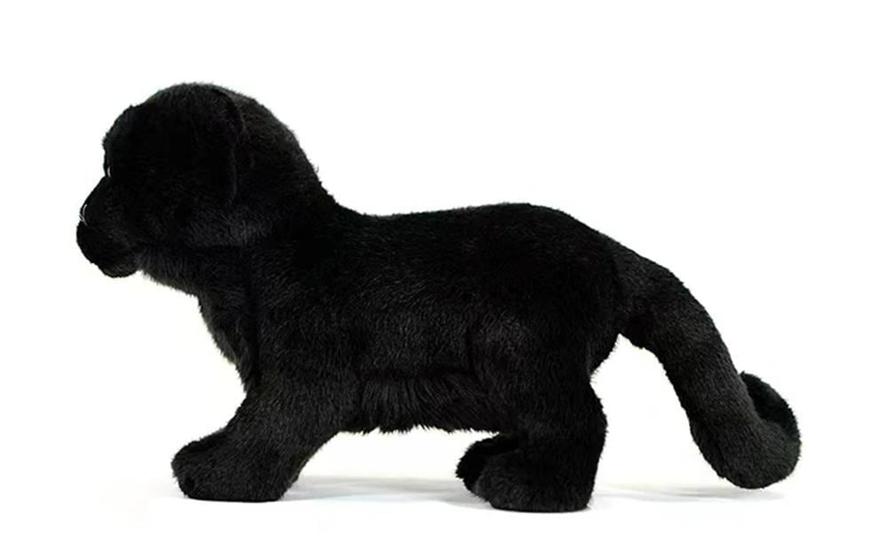 黒豹 ぬいぐるみ リアルな黒ヒョウのぬいぐるみ 黒豹 リアルな黒ヒョウの