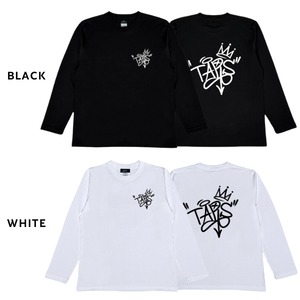 B2W×TAPS「"TAG" Logo L/S T-Shirts A」
