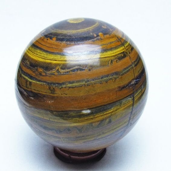 アイアンタイガーアイ 丸玉 75mm 一点物 151-9830