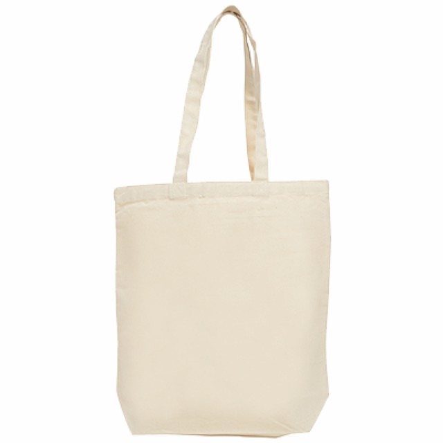 キャンバストートバッグ　ダブルうさぎ　ナチュラル　M