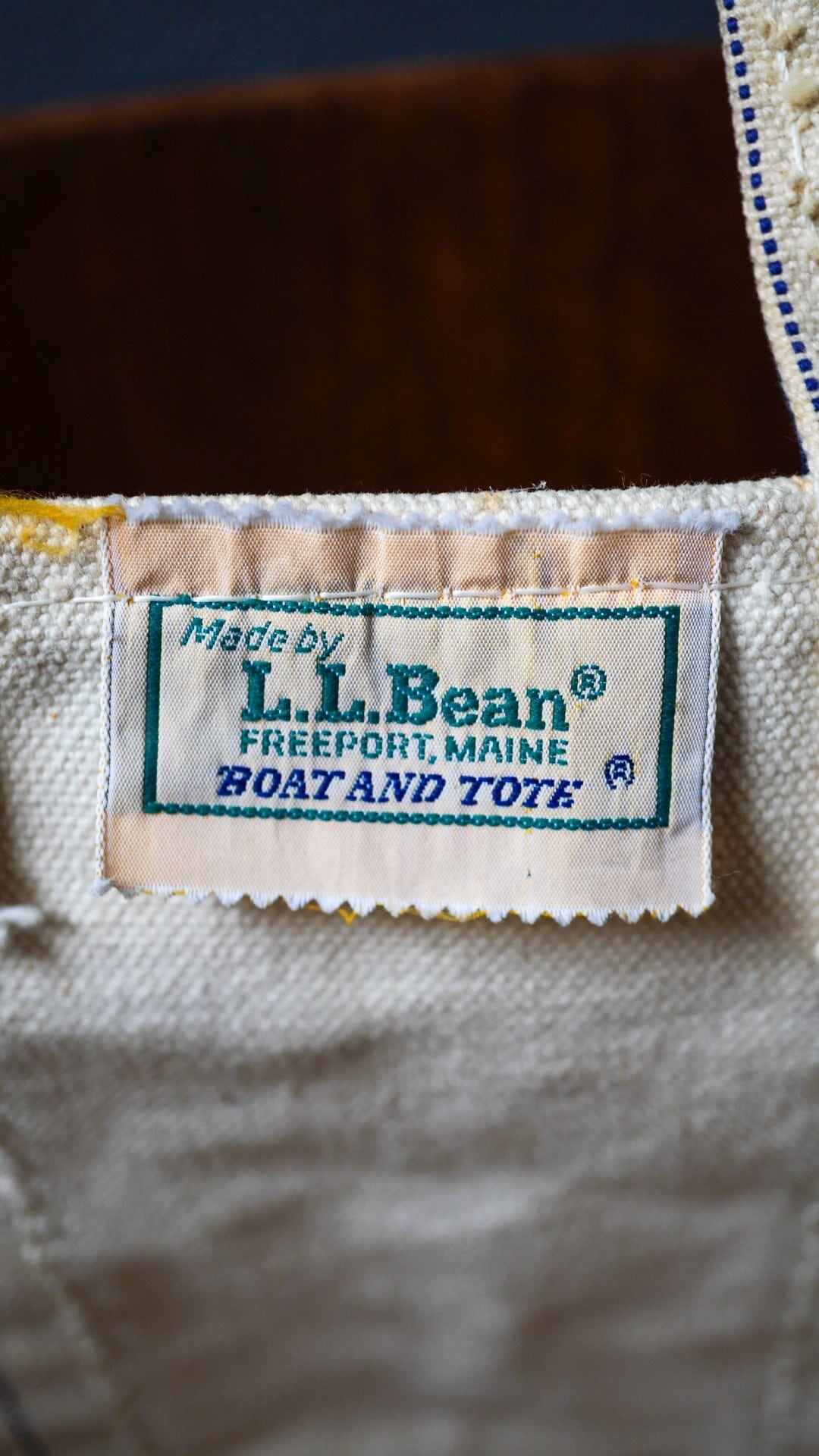 1980s】L.L.BEAN エルエルビーン BOAT AND TOTE キャンバス バッグ