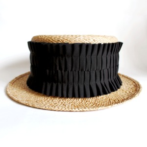 [curione] madeleine johnbull raffia hat