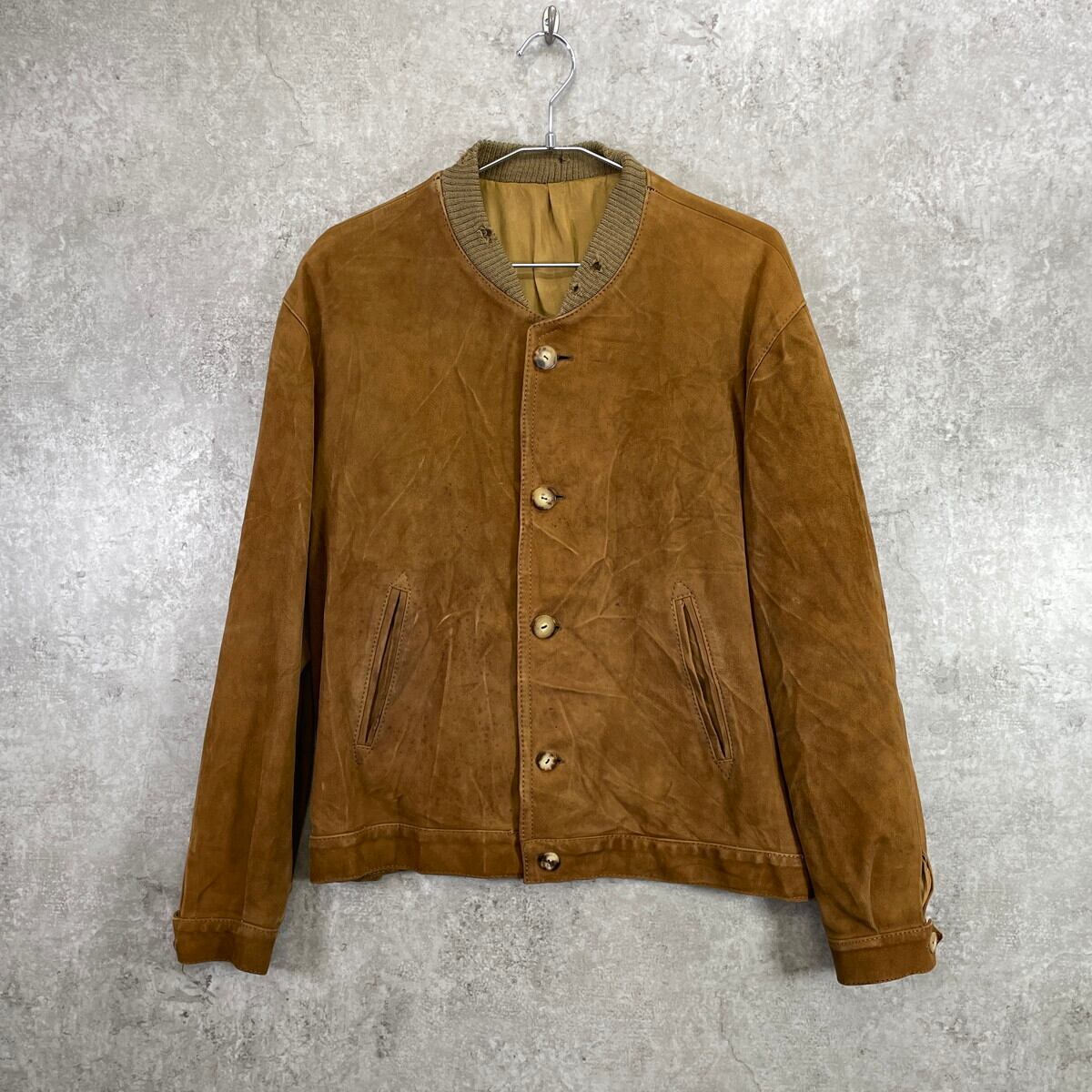 00年代 BANANA REPUBLIC バナナリパブリック スエードレザージャケット