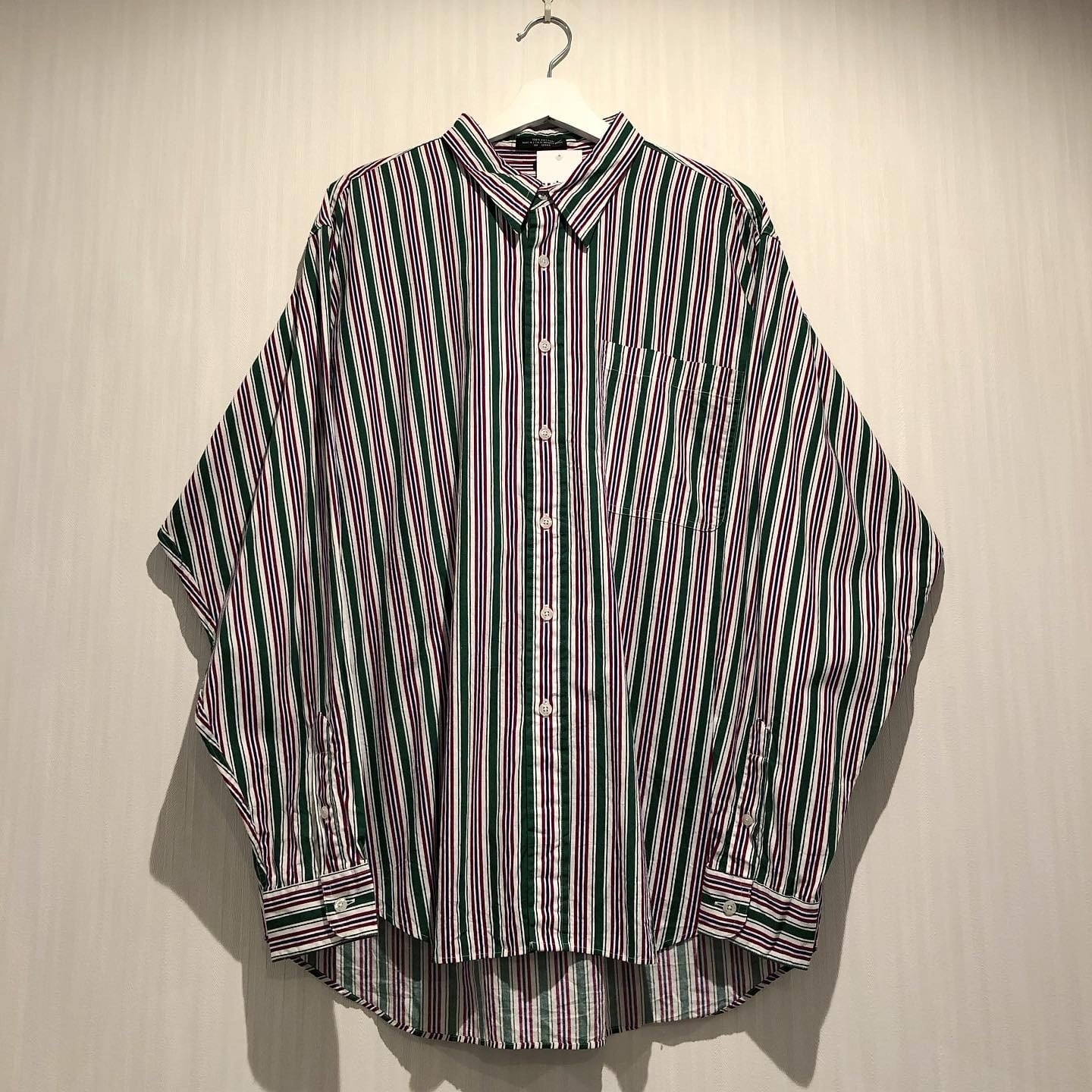 90s Christian Dior MONSIEUR stripe L/S shirt【高円寺店】 | What’z up powered by  BASE