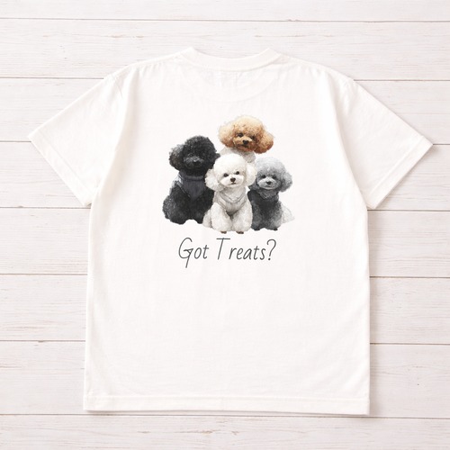 Got Treats? poodle Dry Heavy Weight T-shirt