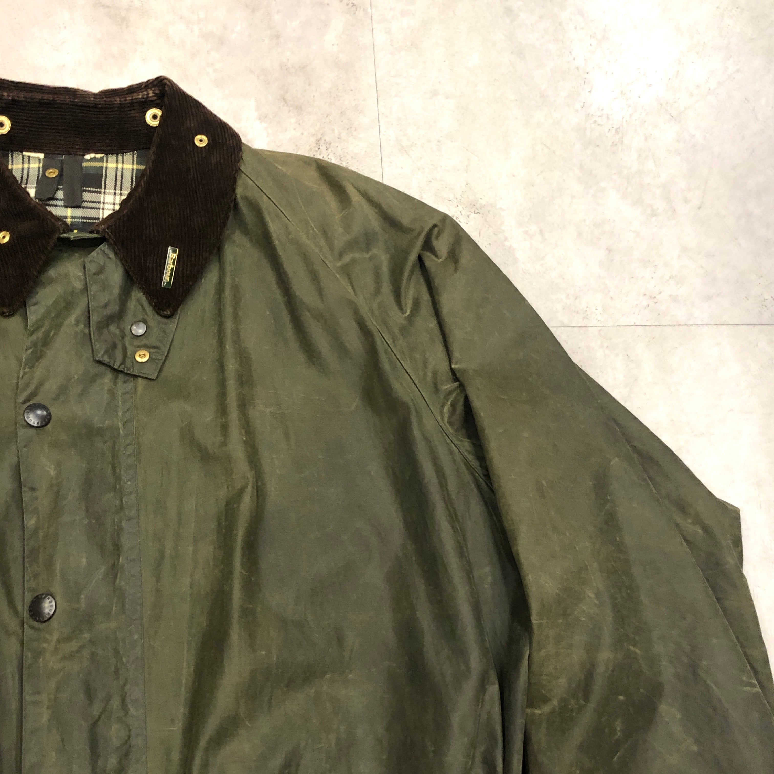 BARBOUR GAMEFAIR WITH ADD BELT 1980's size : 46 | safarionline