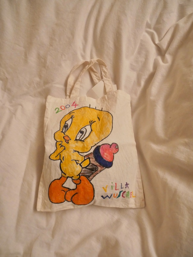 Tweety rakugaki eco bag