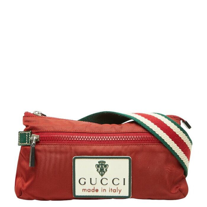 レディース Gucci レッド ショルダーバッグ
