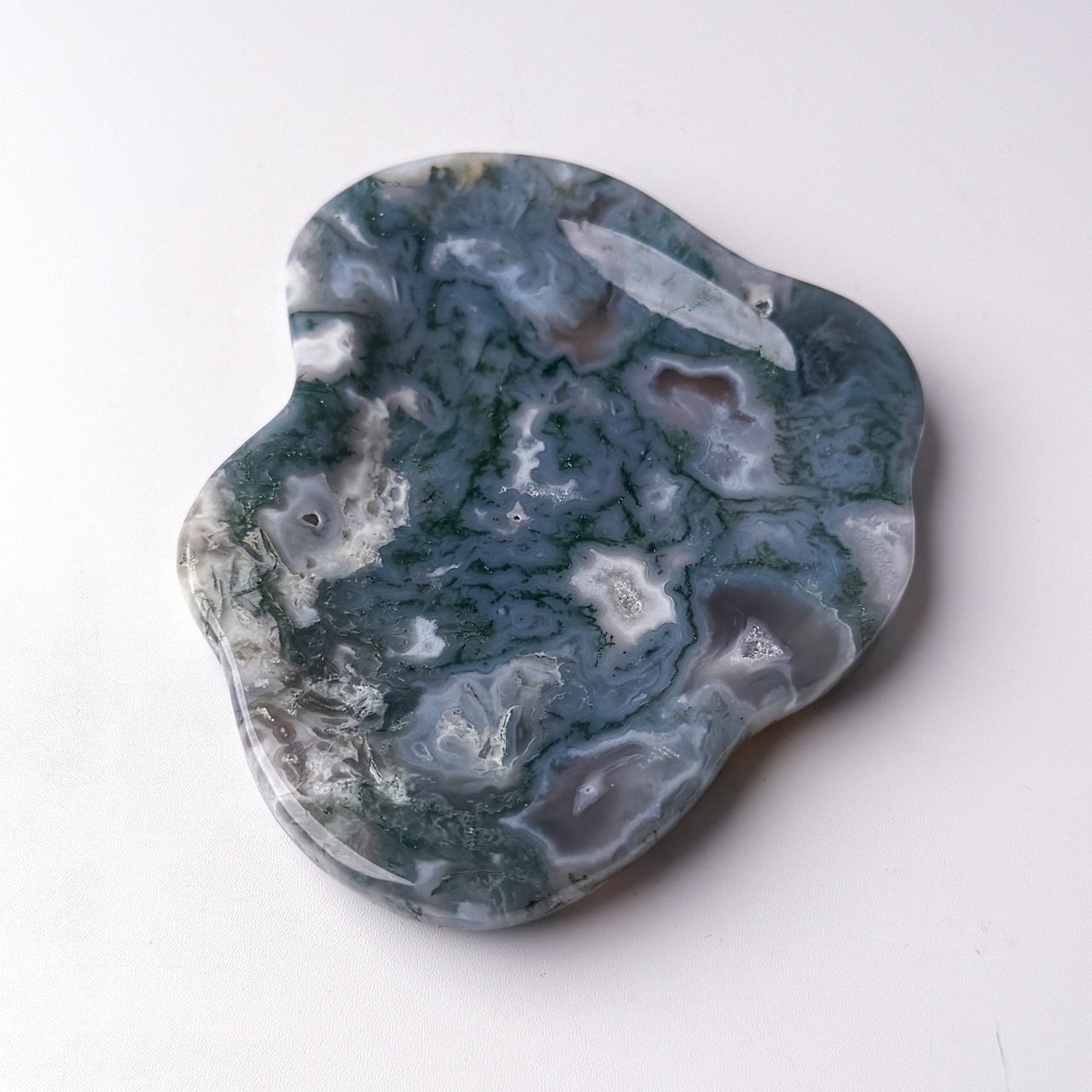 モスアゲート プレート ＊ Moss Agate ＊ 天然石