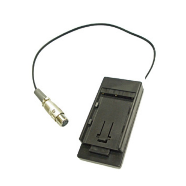 NEP DVバッテリー用　出力プレート　7.2 V 系 D V バッテリー　→　 12V 出力プレート／PDV(SWU)-XLR4P