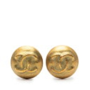 シャネル ココマーク イヤリング ゴールド メッキ レディース CHANEL 【中古】