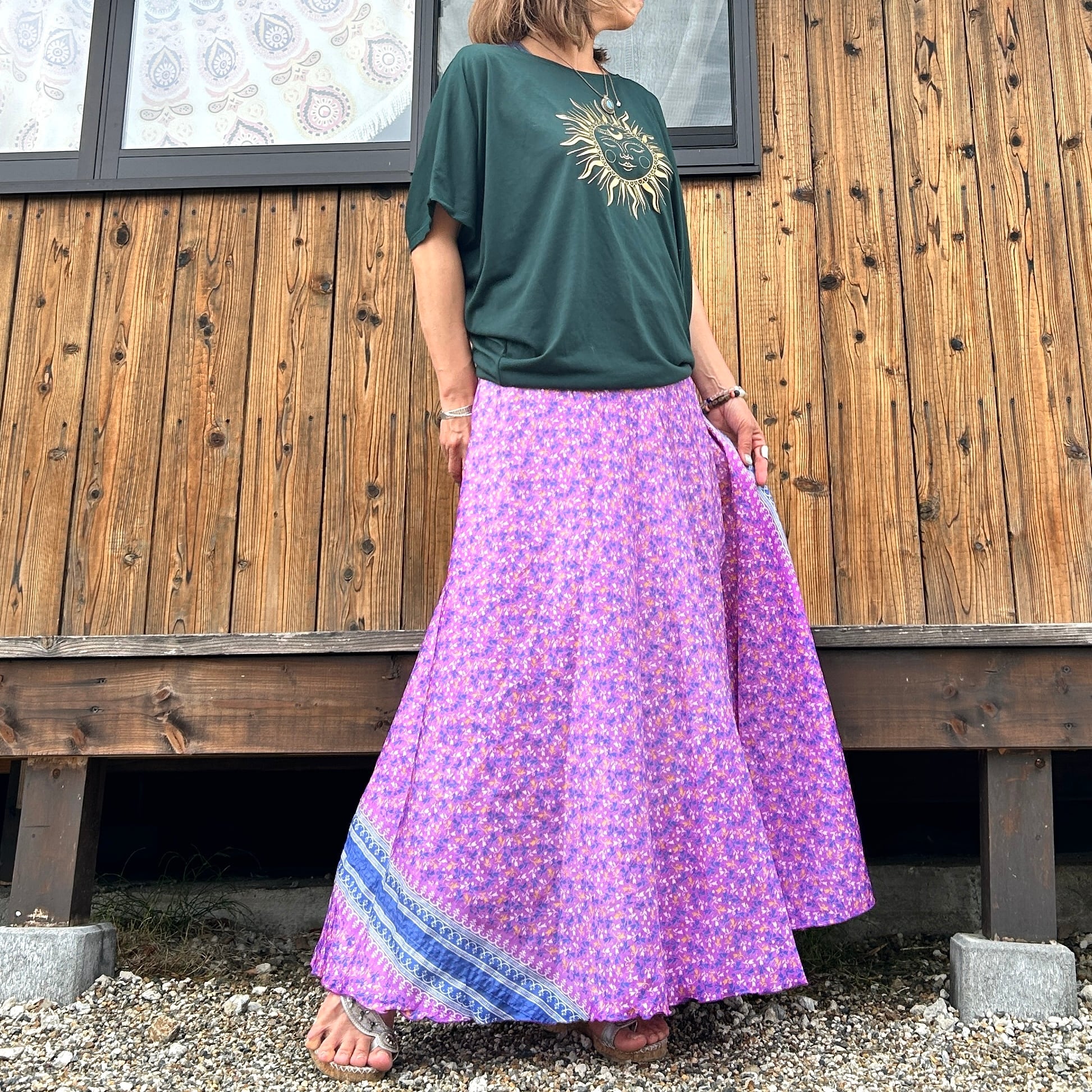 シルク巻きスカート5025 | アジアン雑貨ルチュ