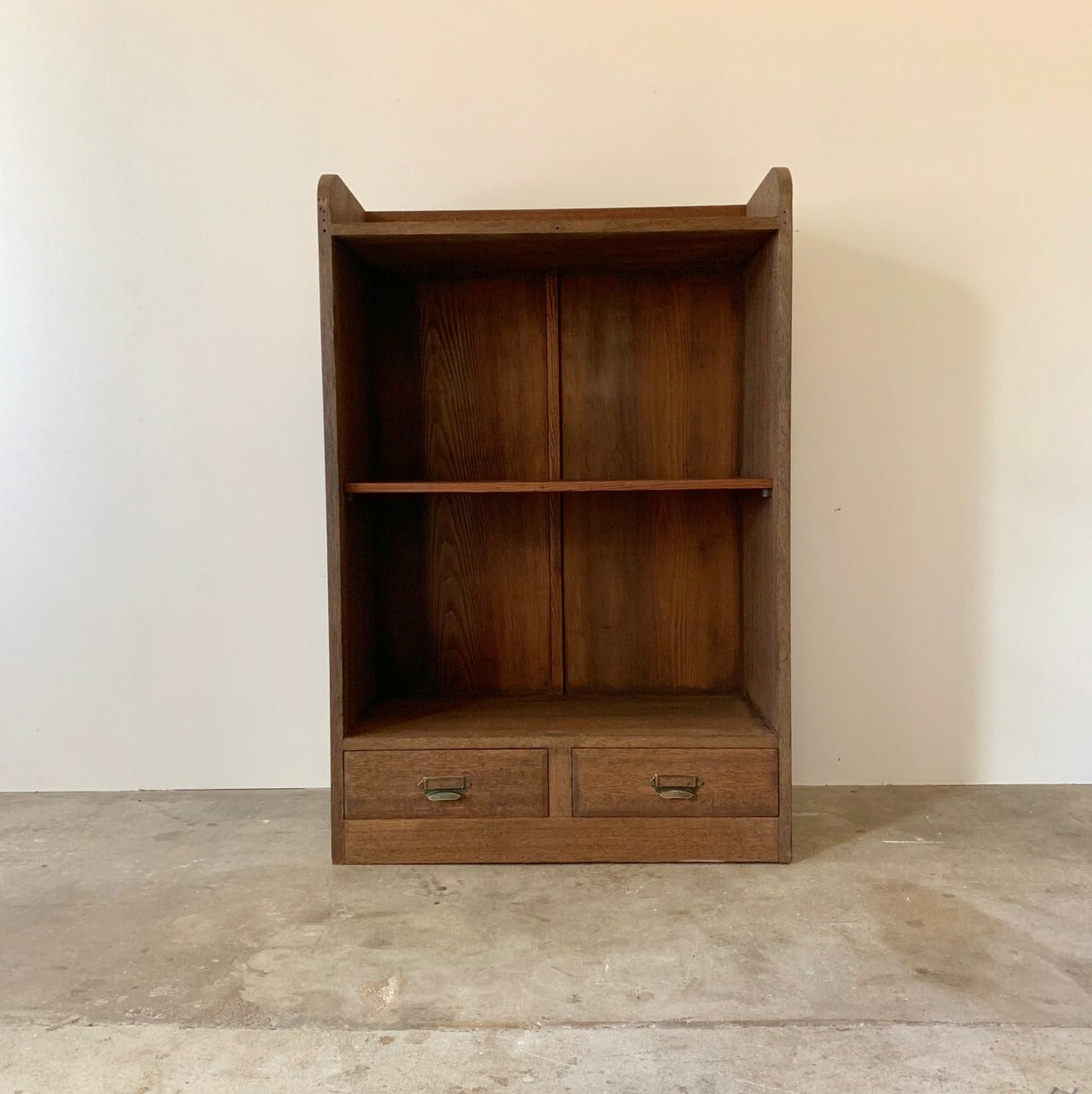棚　シェルフ　古家具