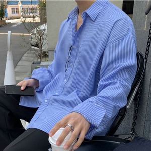 ストライプルーズシャツ　MT0080307