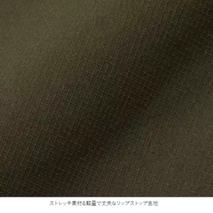 オーバーサイズルーズフィットシャツ　オリーブ 00016