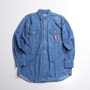 2000s〜 “Calvin Klein” Denim Shirt M K258