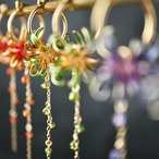 打ち上げ花火 －Spider lily－ | Japanese Fireworks & Red Spider Lily Earrings