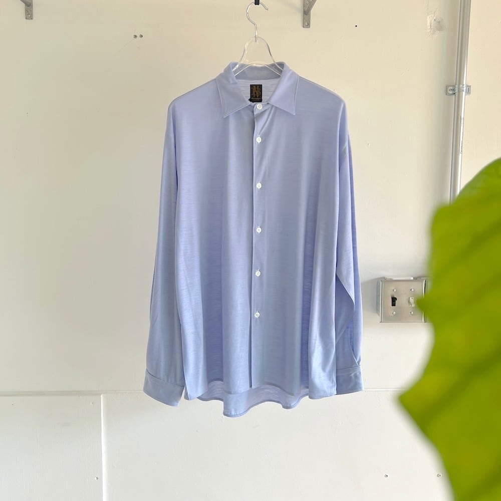 BATONER/バトナー・REGULAR COLLAR MERIYASU SHIRT | a flat shop