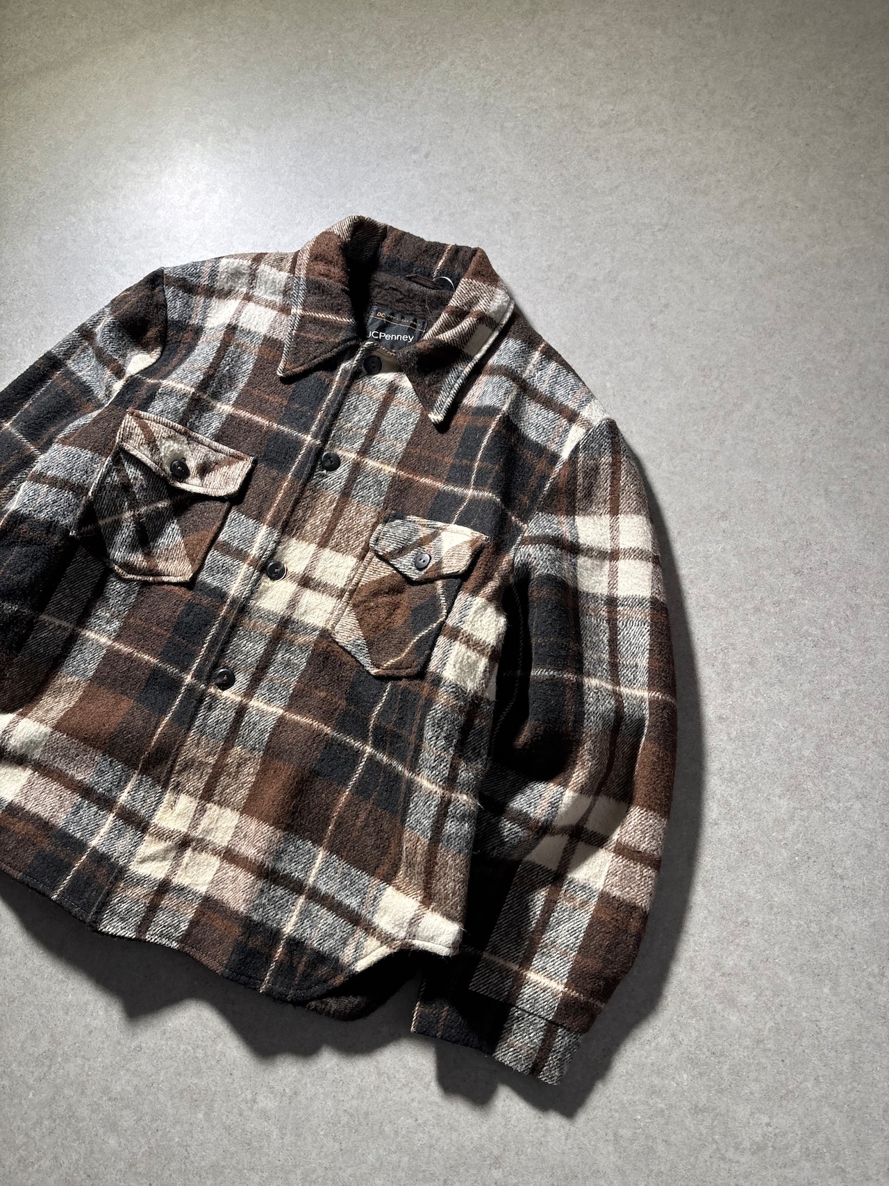 70s~ JCPenny check jacket | 古着屋2000