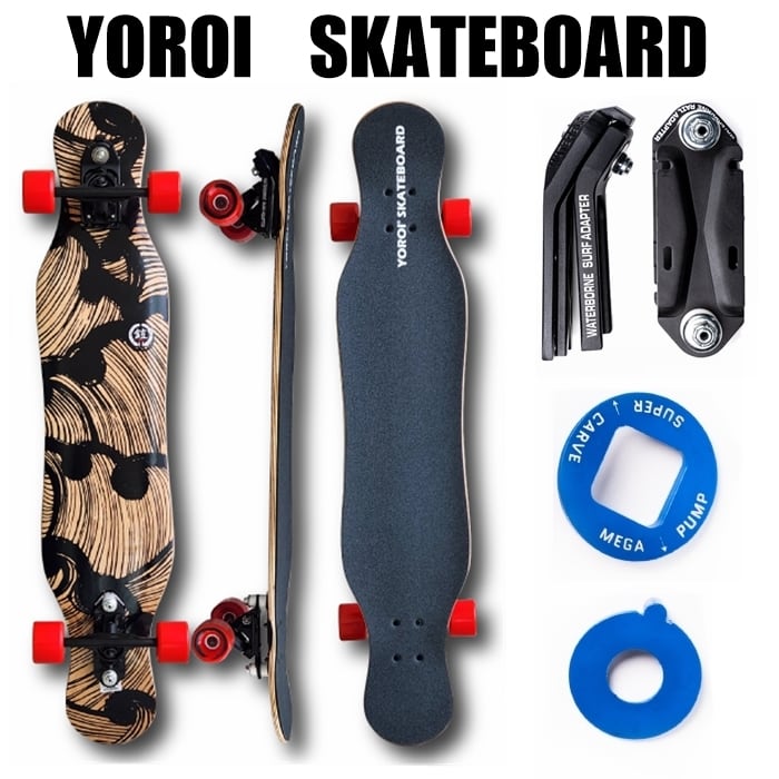 ヨロイ SKATEBOARD JUJU 45インチ ロングスケートボード