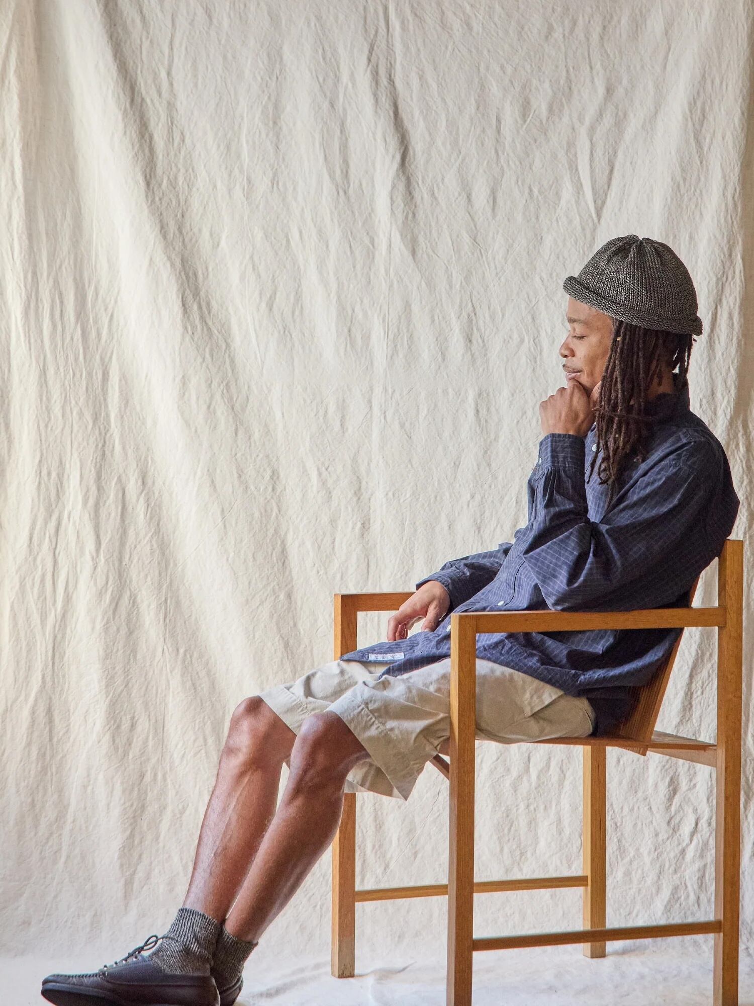 ENDS and MEANS＜エンズアンドミーンズ＞Roll Up Knit Cap | Inhigh