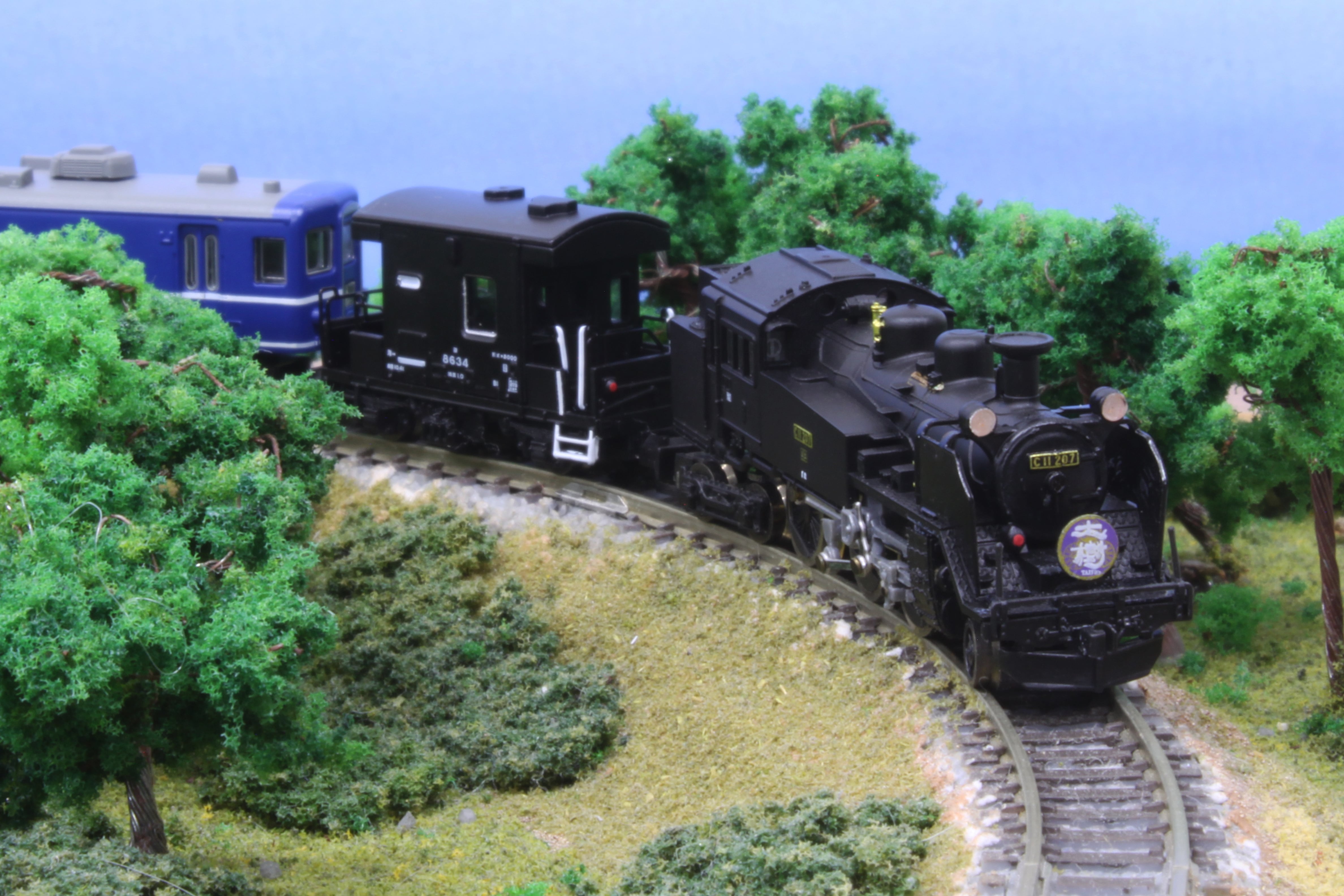 T019-5 C11形蒸気機関車 207号機 東武鉄道 SL「大樹」タイプ (C11 