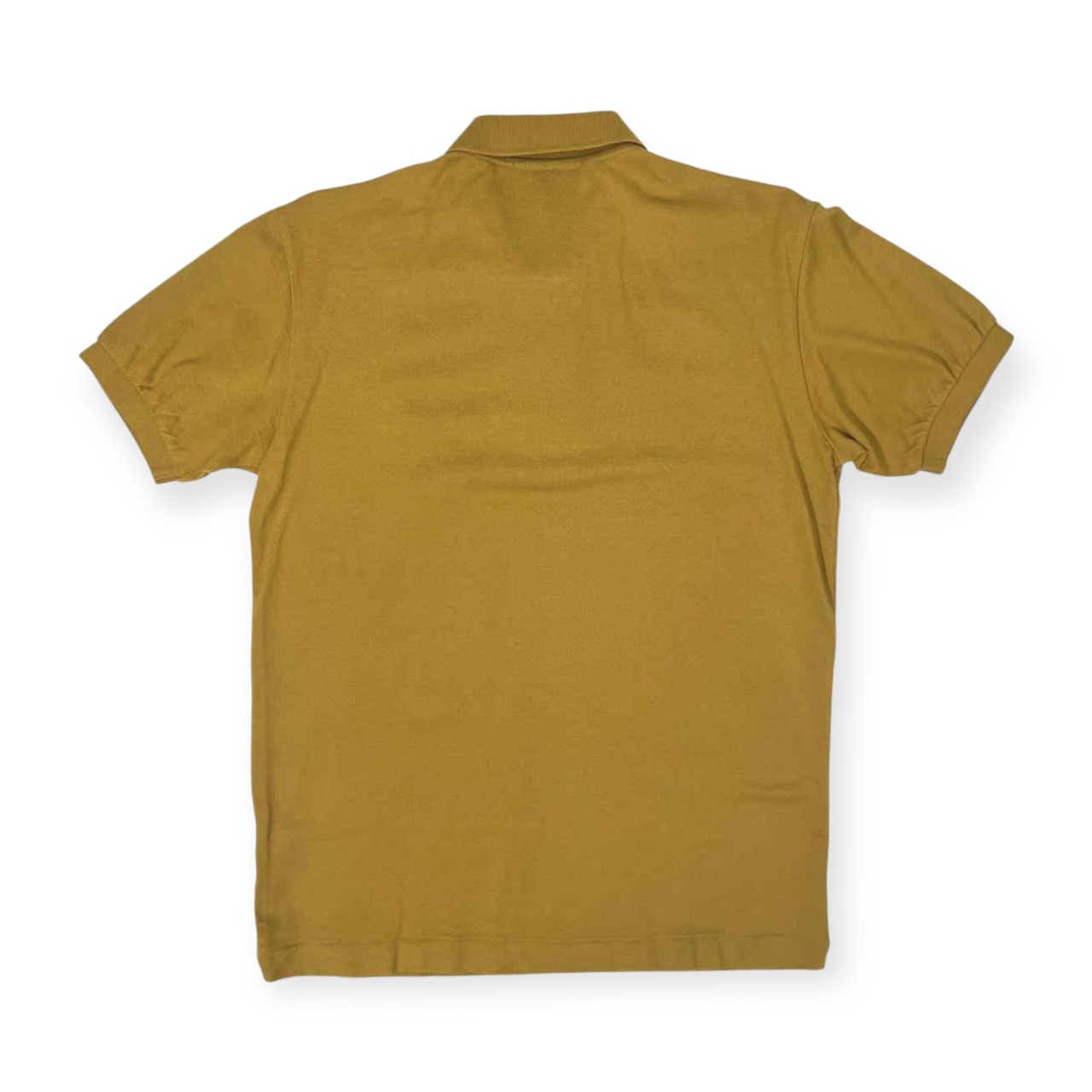 DAKS GOLF ダックス ゴルフ 鹿の子 半袖 ポロシャツ M /マスタード/メンズ