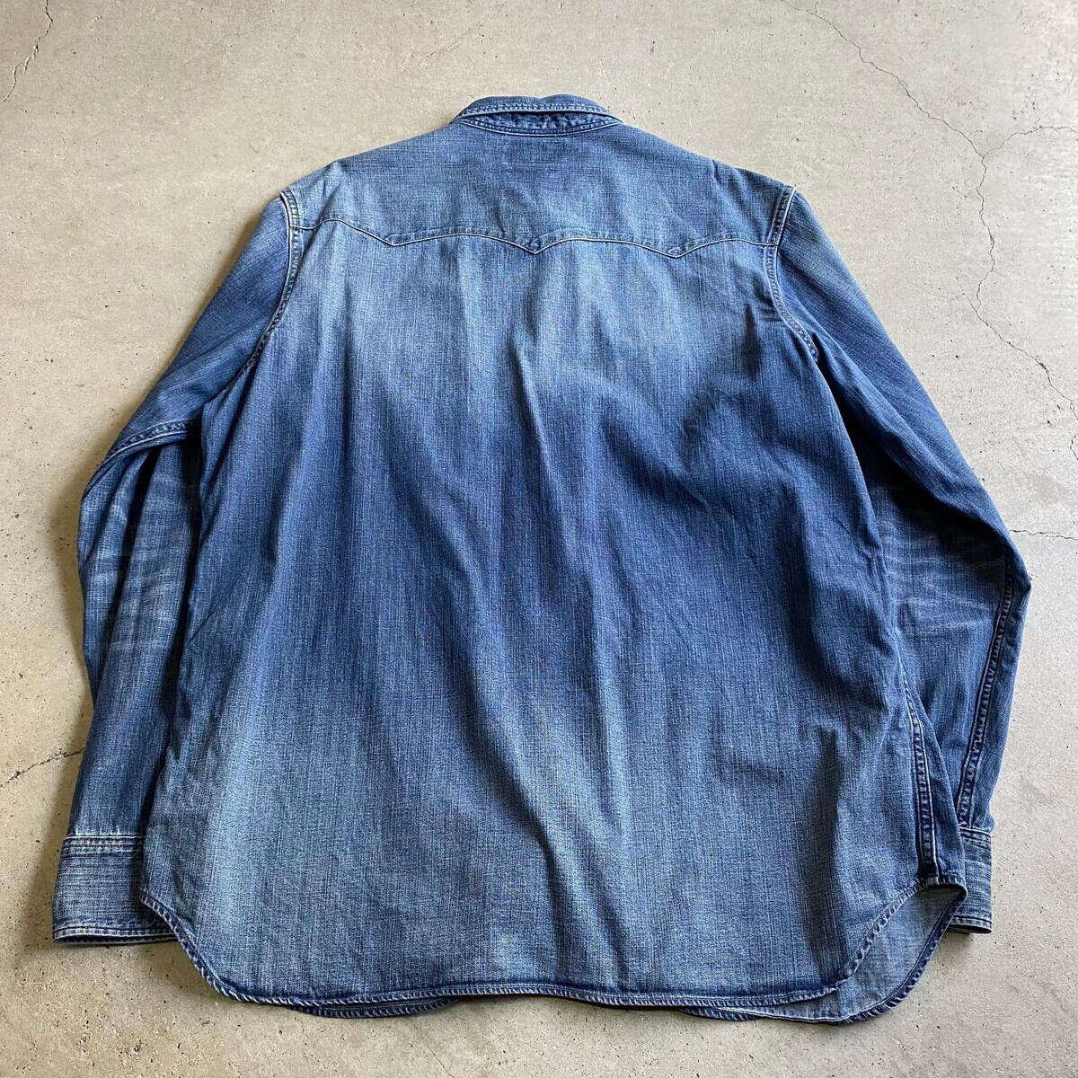 RRL ダブルアールエル Ralph Lauren ラルフローレン 長袖 デニム