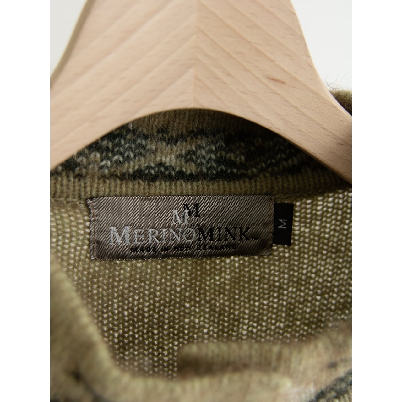 MERINO MINK】Made in New Zealand Wool-Possum-Polyamide Knit ...