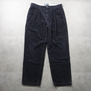 90s Polo by Ralph Lauren POLO CORDS ANDREW "black" W36L32 古着