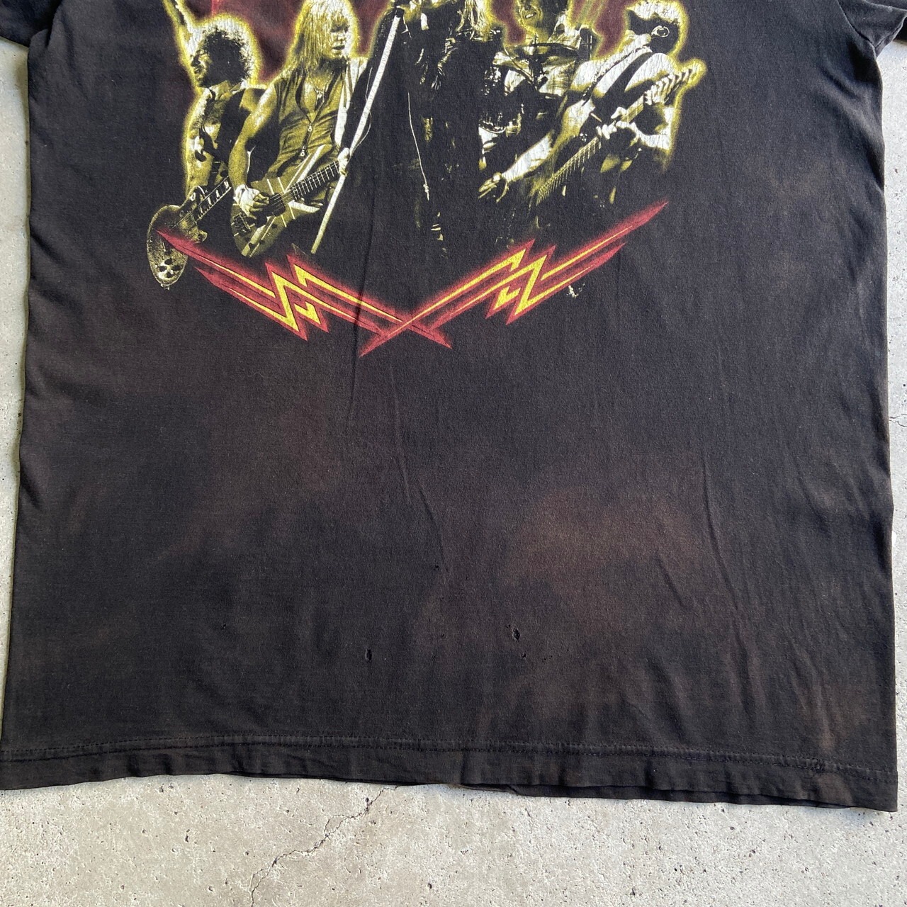 DEF LEPPARD バンドTシャツ メンズM-L相当 古着 デフ・レパード 2009 