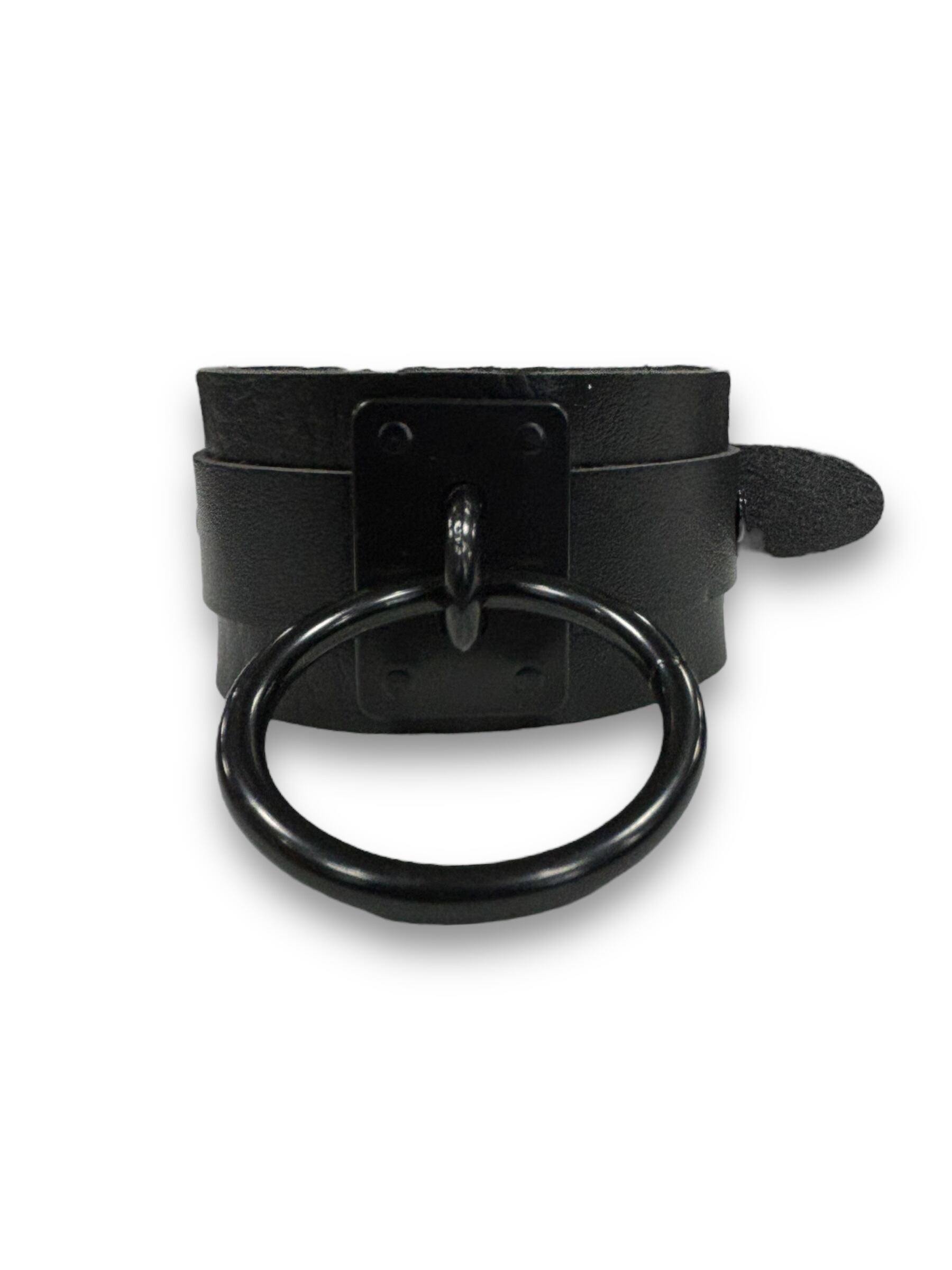 【PLANET STUDIO】leather ring double belt bracelet