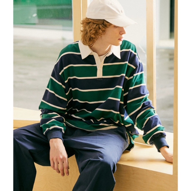 Border color design sweat C3913