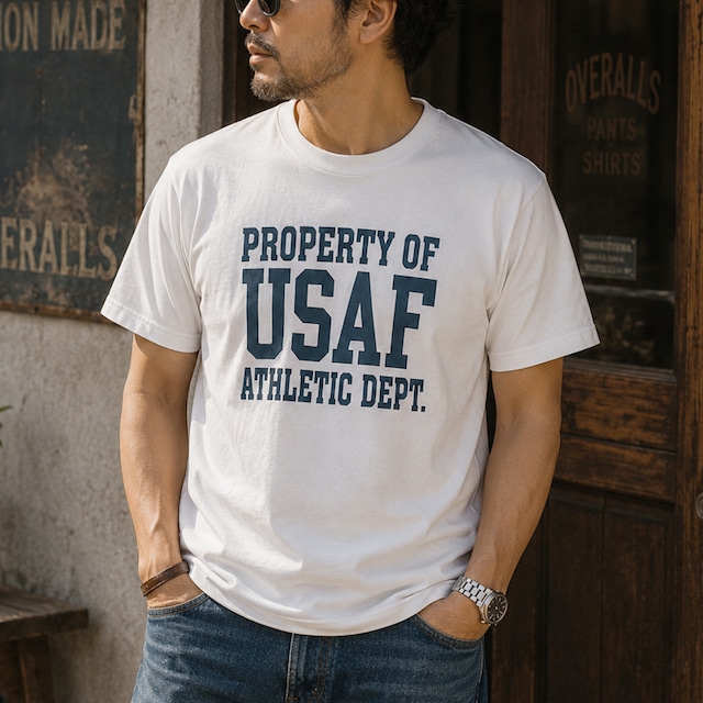 USAF print short sleeve t-shirt 00548