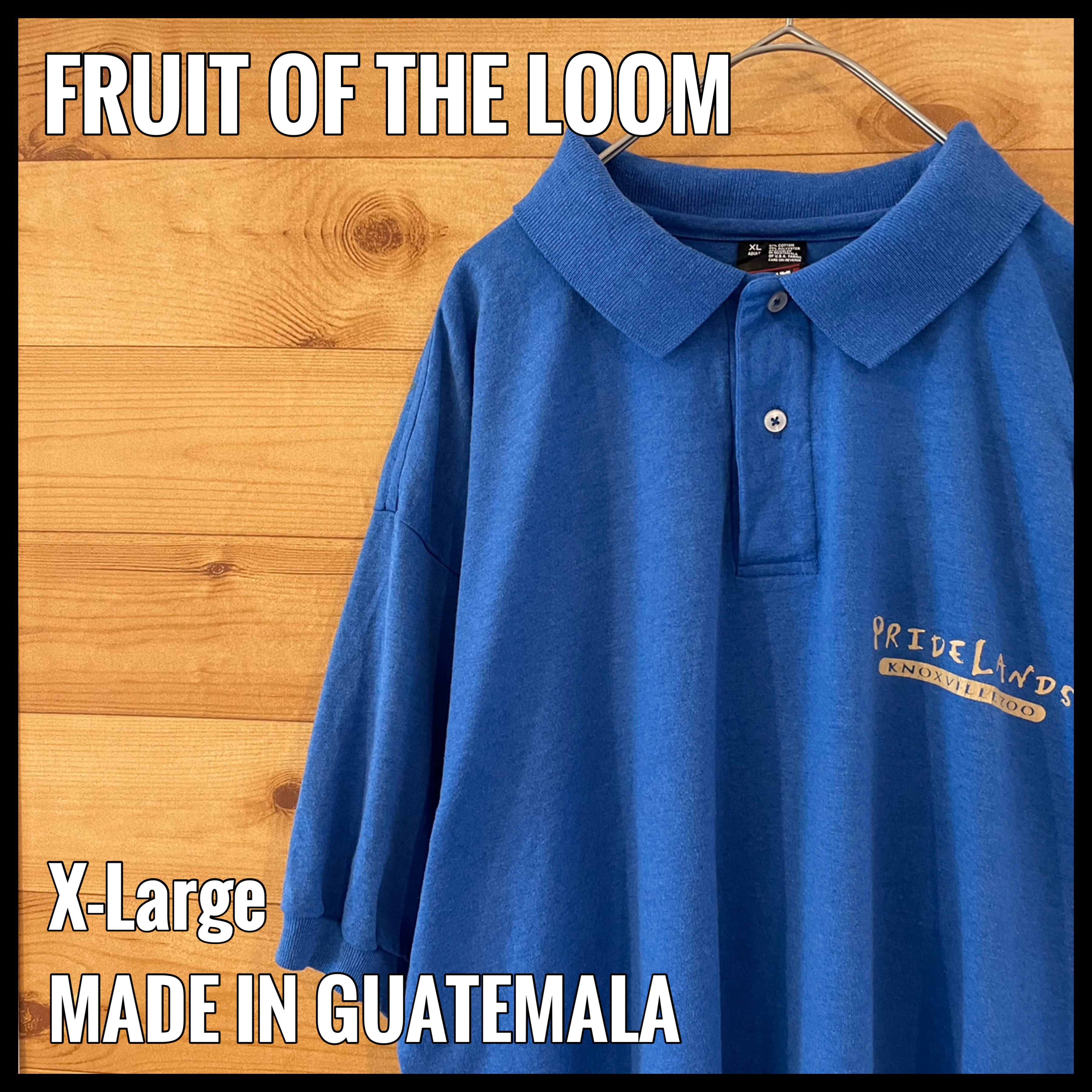 FRUIT OF THE LOOM】90s ビッグサイズ XL ポロシャツ ナックスビル