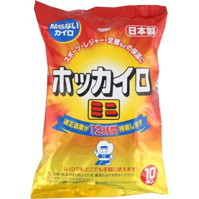 ホッカイロ 貼らない ミニ 10個入