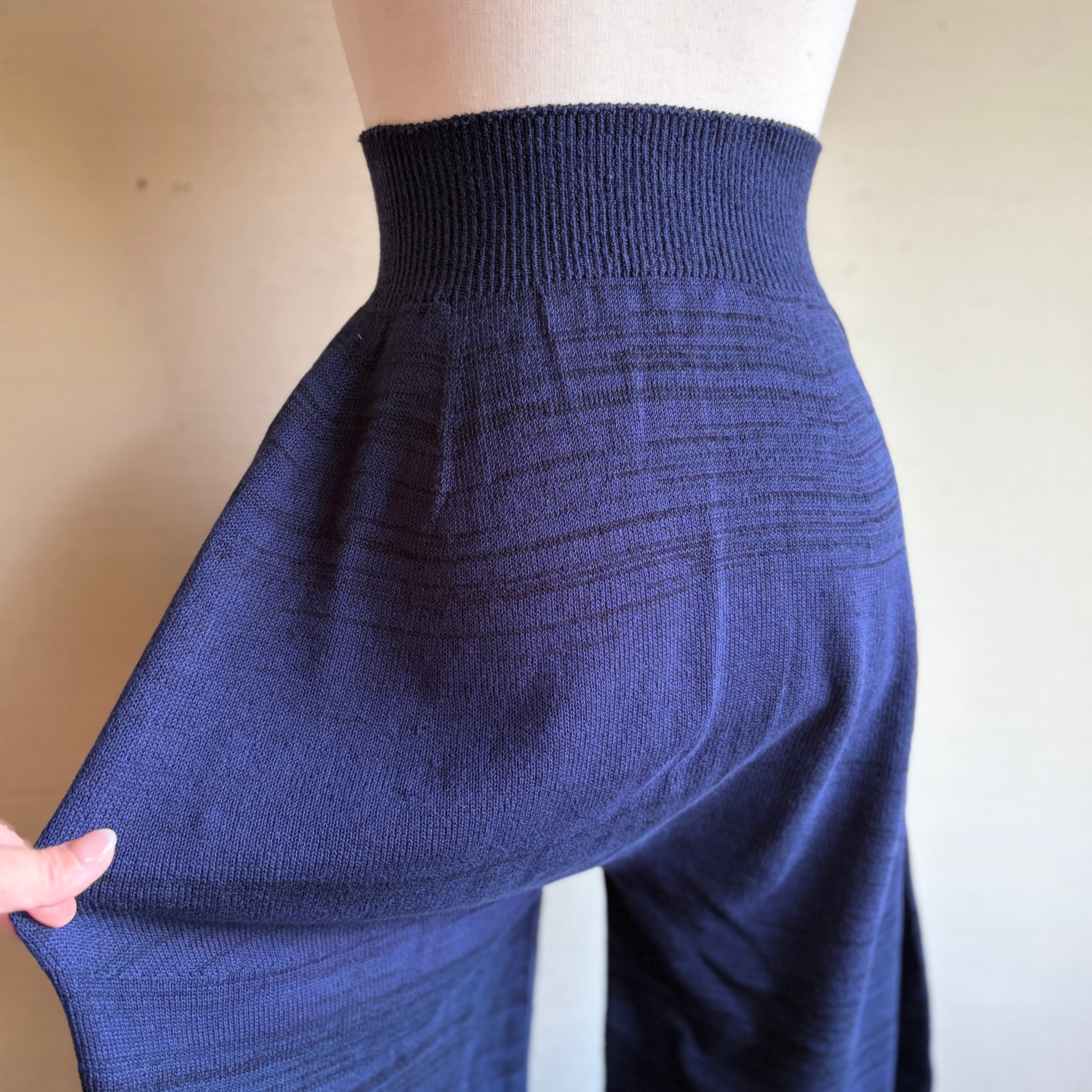 tamaki niime ゆらパンツ navy | [naty:r] ナチュールオンラインショップ