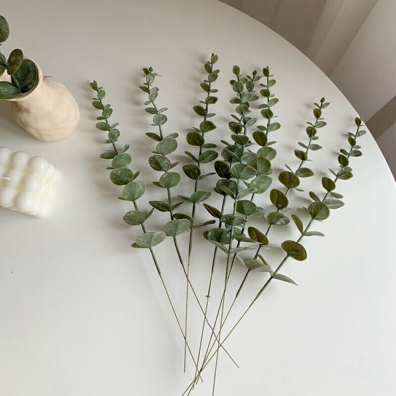 5本セット 草 葉っぱ 葉 造花 花 緑 セット おしゃれ インテリア 雑貨 北欧 カフェ 可愛い 装飾花 Akuaray