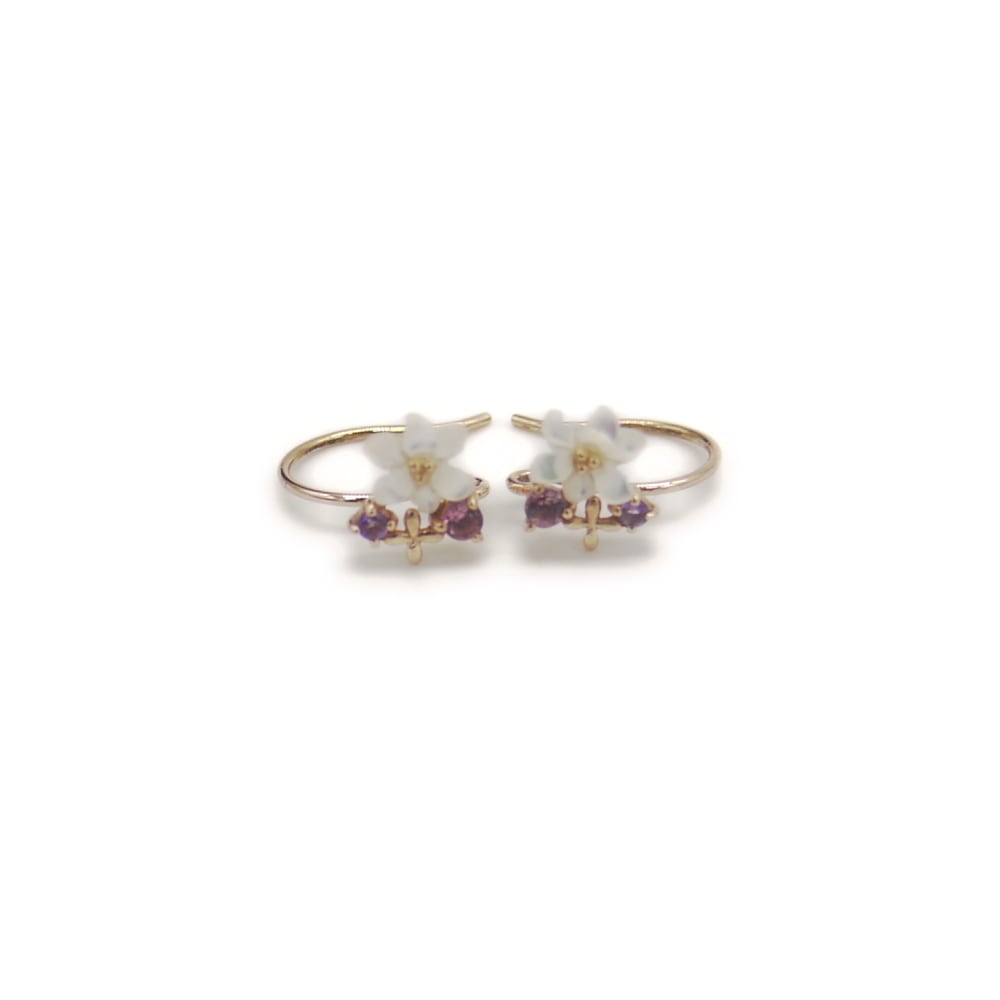 K18 チェーンピアス 18金 スタッドピアス Y04875 | 大和屋質店 前橋三俣店