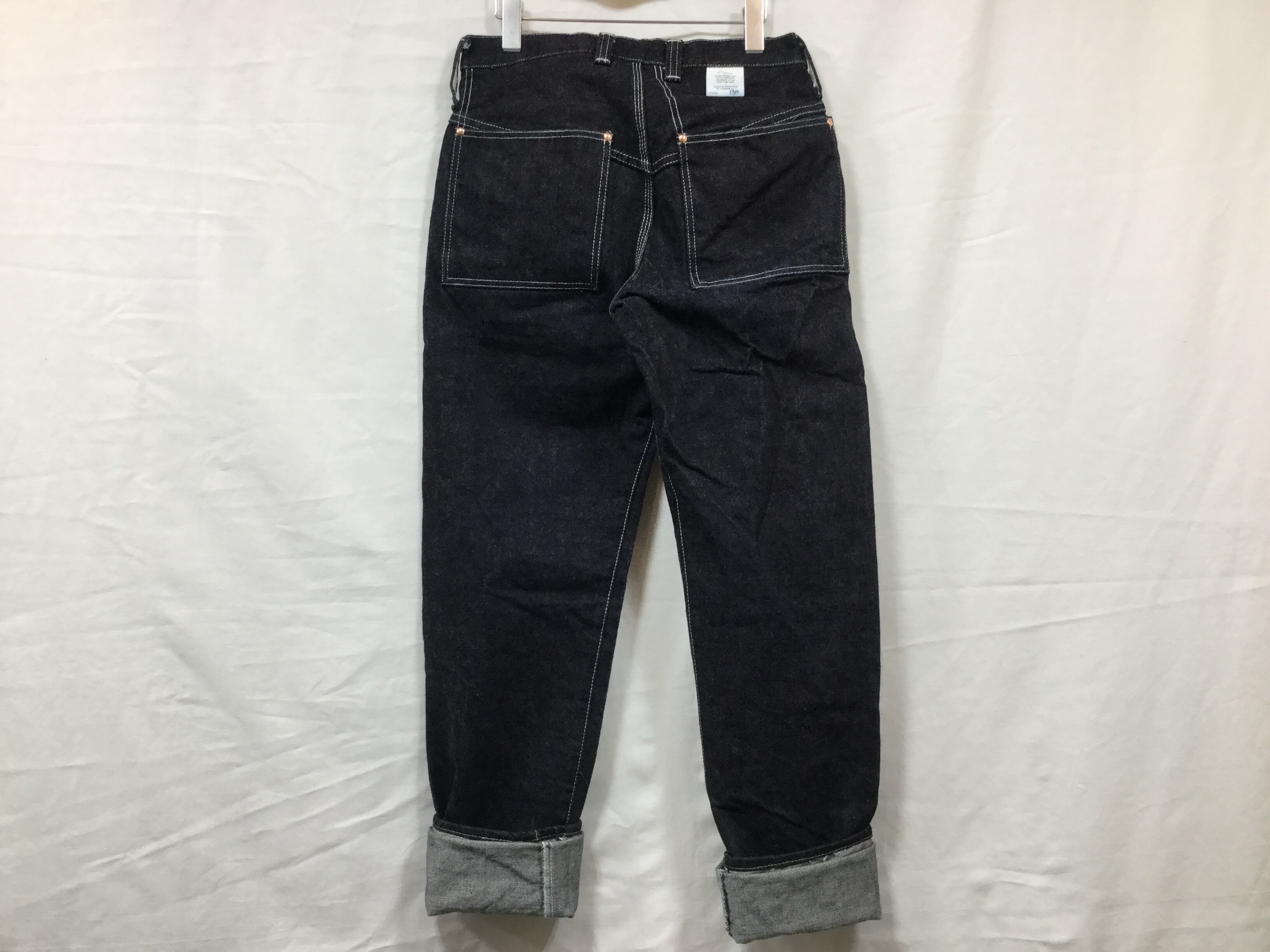 TENDER Co.TYPE130 TAPERED DENIM PANTS INDIGO/RINCED | Lapel TENDER Co.TYPE130 TAPERED DENIM PANTS INDIGO/RINCED | Lapel