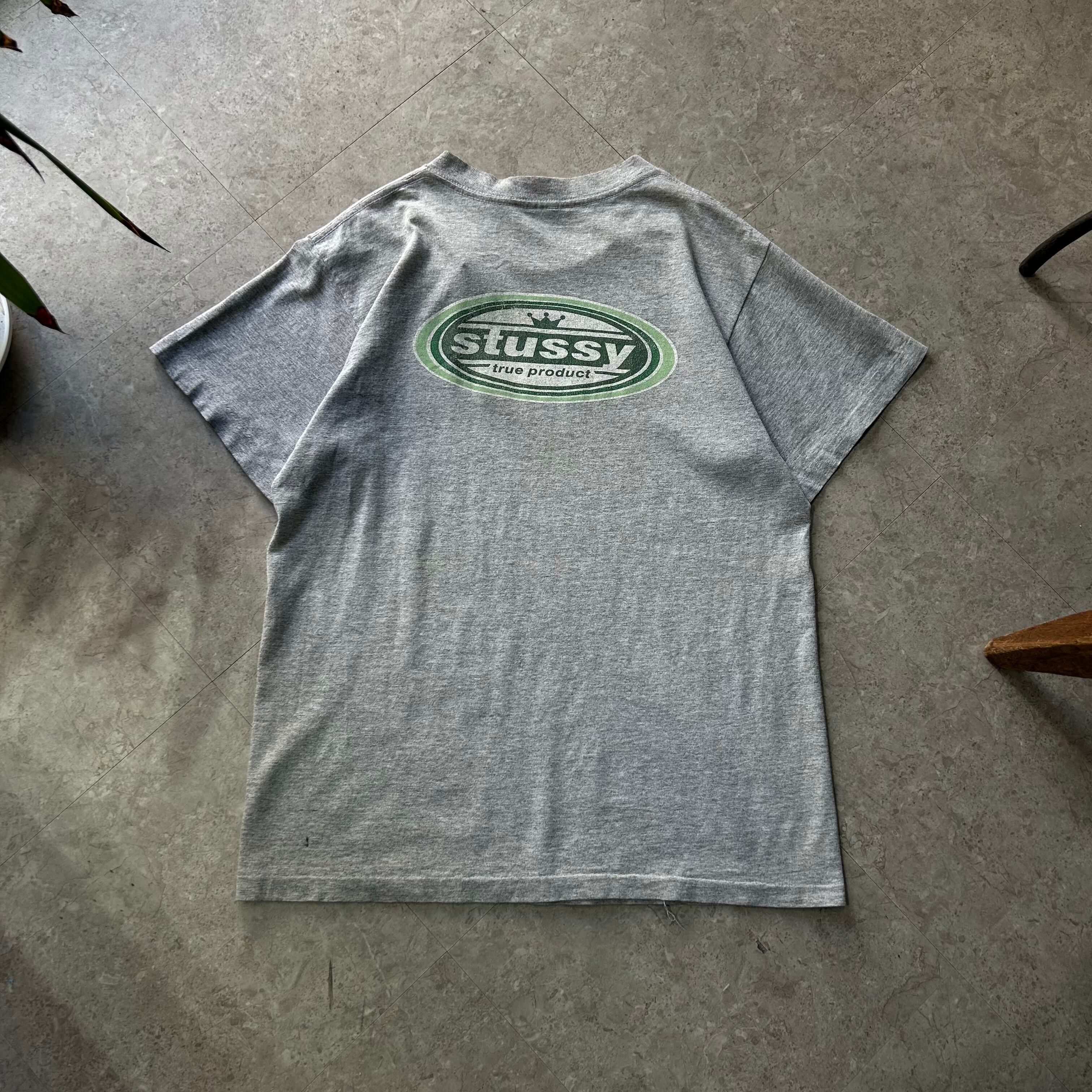 90s STUSSY " True Product " T-shirt【仙台店】