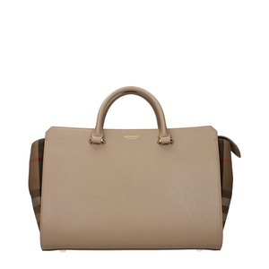 【新品】BURBERRY バーバリー レディース ハンドバッグ レザー ベージュ 8084480