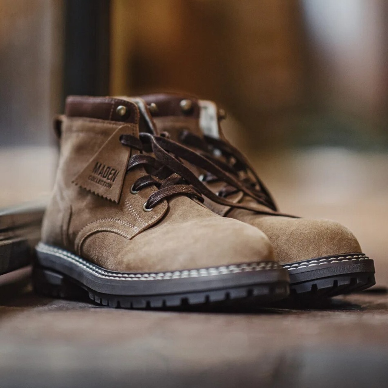 Retro Dune Color Suede Boots / レトロ デューン カラー スエード ブーツ