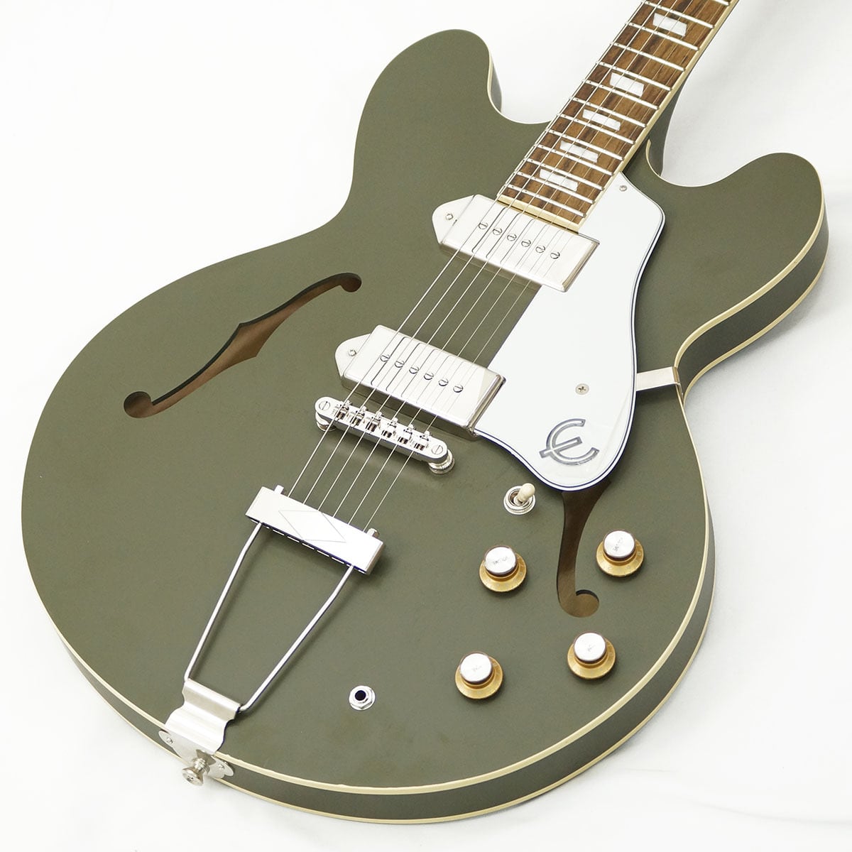 Epiphone Casino Worn (Worn Olive Drab) [USED] | Sparkplug.tokyo