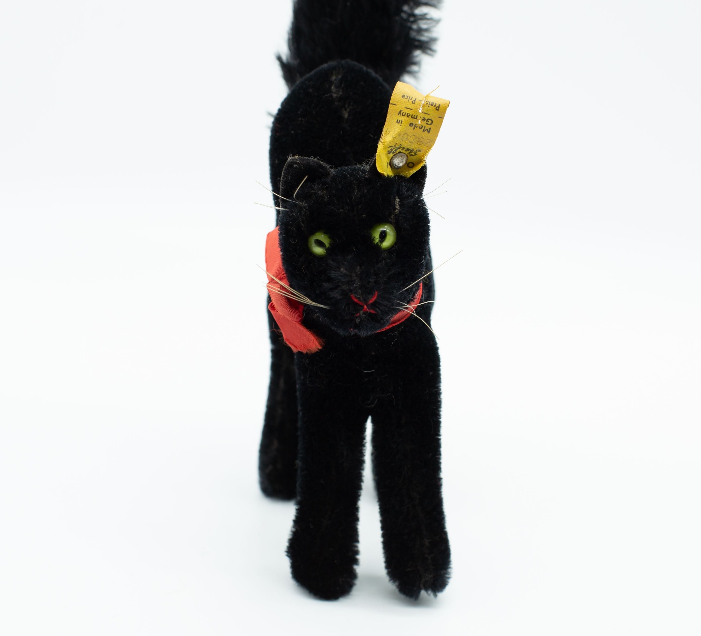 Steiff シュタイフ　ネコ　ハンドパペット　「Hand-Cat」17cm