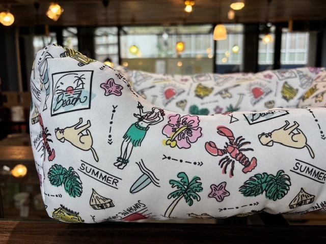 ペット用ベッド　シーサイドスクエアベッド  [カラー: カラフル]