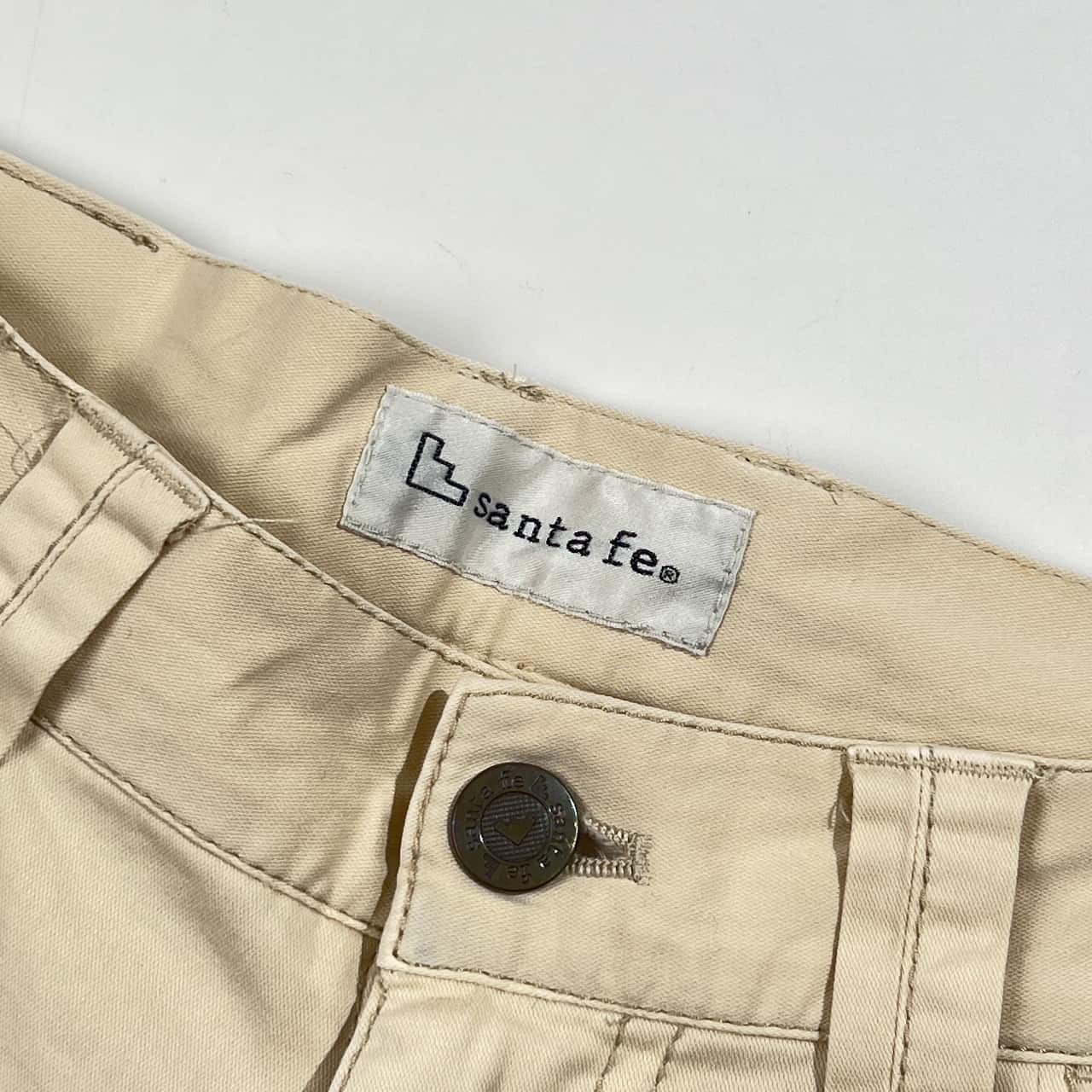 santafe サンタフェ コットン パンツ 32/アイボリー メンズ