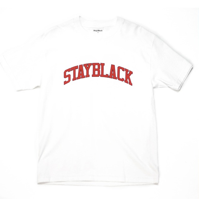 Stay Black Bulls LOGO TEE 23 (WHITE)