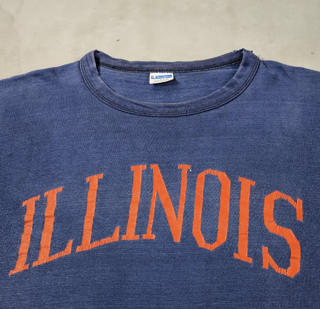 70s champion football print tee 小岩店 | What'z up